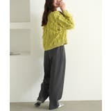 フリンジニットカーディガン | titivate | 詳細画像13