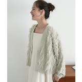 フリンジニットカーディガン | titivate | 詳細画像16