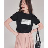 箔プリントコンパクトTシャツ | titivate | 詳細画像32 