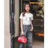 箔プリントコンパクトTシャツ | titivate | 詳細画像4 