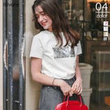 箔プリントコンパクトTシャツ | titivate | 詳細画像1 