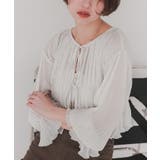 前後2wayリボンシャーリングショートカーディガン | titivate | 詳細画像2 