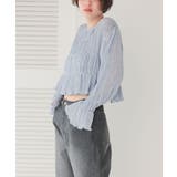 前後2wayリボンシャーリングショートカーディガン | titivate | 詳細画像10 