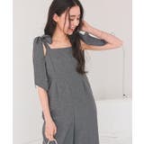 ライトエステル肩リボンサロペット | titivate | 詳細画像2 