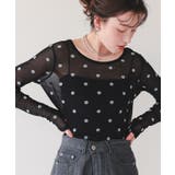 シアーフラワーフロッキートップス | titivate | 詳細画像9 