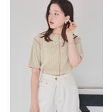 プリーツメロー配色トップス | titivate | 詳細画像24 