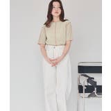 プリーツメロー配色トップス | titivate | 詳細画像9 