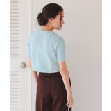 パイルヤーンポロ襟Wジップブルゾン | titivate | 詳細画像29 