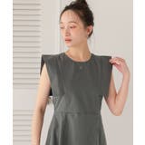 スクエアスリーブフレアワンピース | titivate | 詳細画像10 