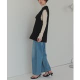 袖コード刺繍ハイネックプルオーバー | titivate | 詳細画像18