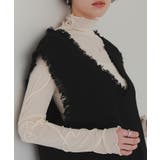 袖コード刺繍ハイネックプルオーバー | titivate | 詳細画像19