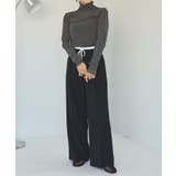 袖コード刺繍ハイネックプルオーバー | titivate | 詳細画像26