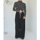 袖コード刺繍ハイネックプルオーバー | titivate | 詳細画像27