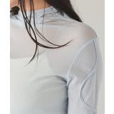 袖コード刺繍ハイネックプルオーバー | titivate | 詳細画像8