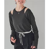 Uネック/タンクレイヤードトップス | titivate | 詳細画像3 