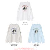 ドッグ刺繍ビッグロングTシャツ | titivate | 詳細画像11