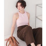 カップ付きロゴタグアメスリタンクトップ | titivate | 詳細画像8