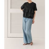 オーガンジーフリルドッキングTシャツ | titivate | 詳細画像17 