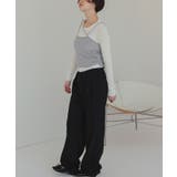 アシメレイヤードキャミソールセットトップス | titivate | 詳細画像15