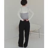 アシメレイヤードキャミソールセットトップス | titivate | 詳細画像17