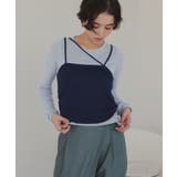 アシメレイヤードキャミソールセットトップス | titivate | 詳細画像23