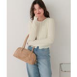 前後2wayポコポコジャガードトップス | titivate | 詳細画像32 