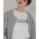 ロングスリーブ刺繍ロゴTシャツ | titivate | 詳細画像2 