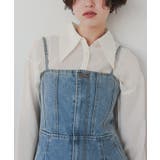 デザイン襟シアーシャツ | titivate | 詳細画像30 