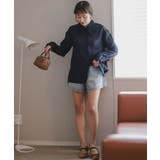 デザイン襟シアーシャツ | titivate | 詳細画像9 