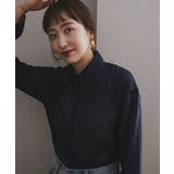 デザイン襟シアーシャツ | titivate | 詳細画像10 