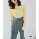 ハートカット刺繍前後2wayカットソー | titivate | 詳細画像17 