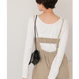 バックUネックロングスリーブカットソー | titivate | 詳細画像6 