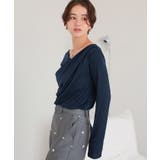 オフショルダーロングスリーブTシャツ | titivate | 詳細画像5 