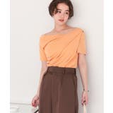 オフショルダーハーフスリーブTシャツ | titivate | 詳細画像29 