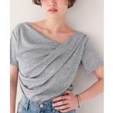 オフショルダーハーフスリーブTシャツ | titivate | 詳細画像31 