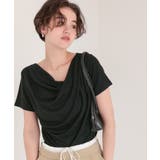 オフショルダーハーフスリーブTシャツ | titivate | 詳細画像33 