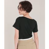 オフショルダーハーフスリーブTシャツ | titivate | 詳細画像35 