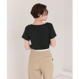オフショルダーハーフスリーブTシャツ | titivate | 詳細画像19 