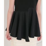 ペプラムフレアドッキングトップス | titivate | 詳細画像34