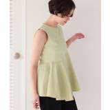 ペプラムフレアドッキングトップス | titivate | 詳細画像11