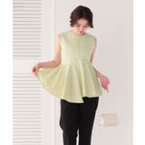 ペプラムフレアドッキングトップス | titivate | 詳細画像12