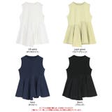 ペプラムフレアドッキングトップス | titivate | 詳細画像19