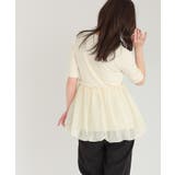 バルーンヘムハーフスリーブカットソー | titivate | 詳細画像9 