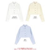 ロングスリーブクロップドポケットシャツ | titivate | 詳細画像11 