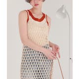 配色リブニットタンクトップ | titivate | 詳細画像24 