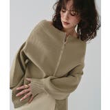 ダブルファスナーオーバーサイズニットプルオーバー | titivate | 詳細画像28