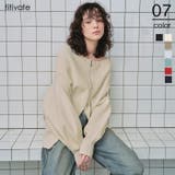 ダブルファスナーオーバーサイズニットプルオーバー | titivate | 詳細画像1