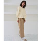 Wジップペプラムニットカーディガン | titivate | 詳細画像25 