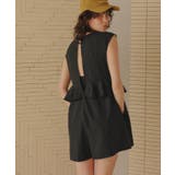 ペプラムフレアデザインオールインワン/ワンピース水着 | titivate | 詳細画像8 