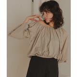 オフショルダーバルーントップス/ラッシュガード | titivate | 詳細画像17 